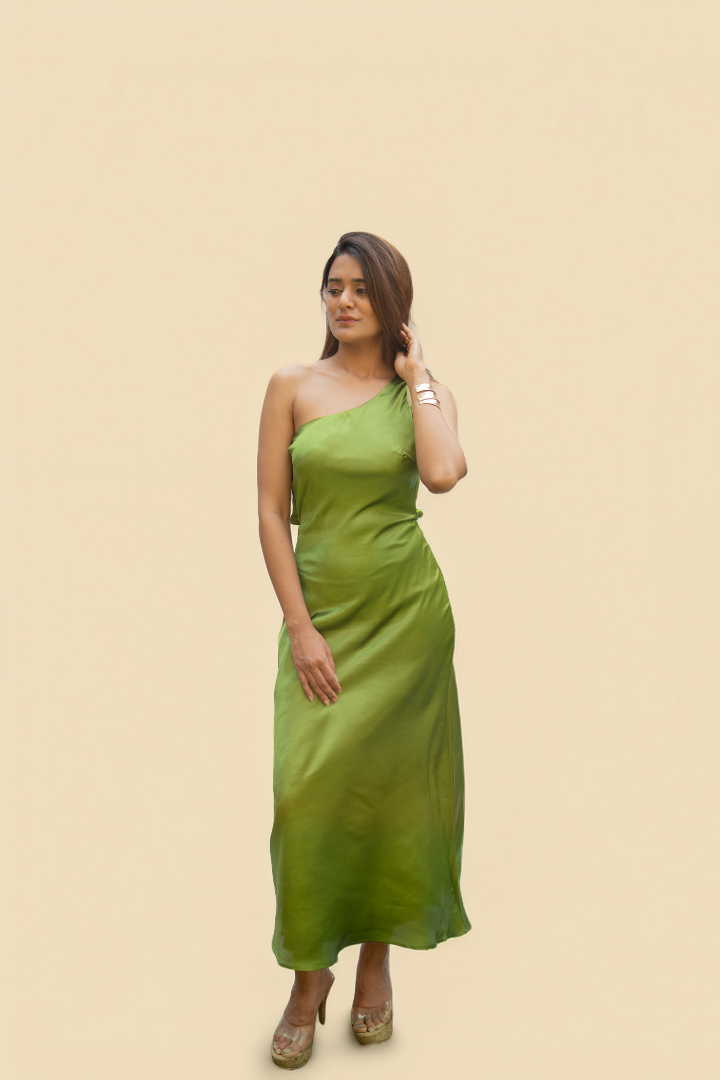 Olive One - Shoulder Maxi